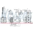 Compresseur, climatisation NISSENS 89472 - Visuel 1