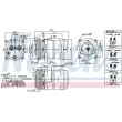 Compresseur, climatisation NISSENS 899946 - Visuel 1