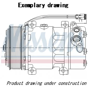 Compresseur, climatisation NISSENS 899929