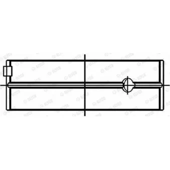 Coussinet de vilebrequin GLYCO