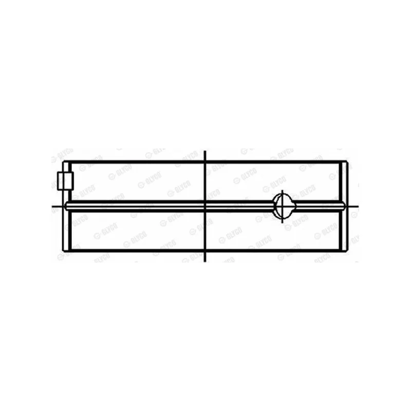 Coussinet de vilebrequin GLYCO 72-4550 STD