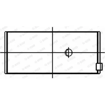Coussinet de bielle GLYCO 71-4229 STD