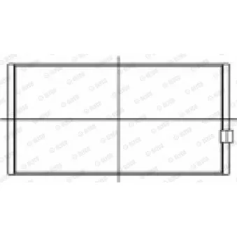 Coussinet de bielle GLYCO 71-4239 STD