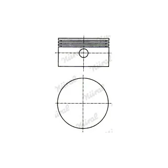 Piston, compresseur d'air NÜRAL