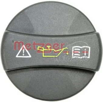 Bouchon, goulotte de remplissage d'huile METZGER 2141005