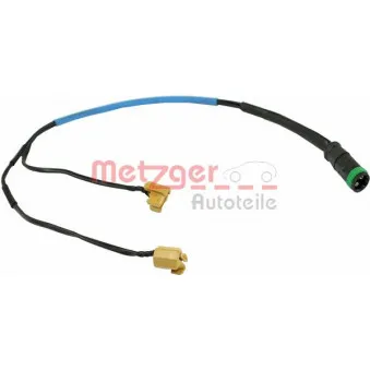 Contact d'avertissement, usure des plaquettes de frein METZGER