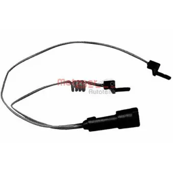 Contact d'avertissement, usure des plaquettes de frein METZGER