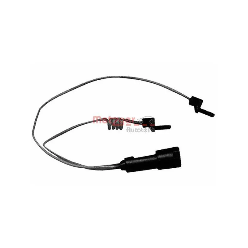 Contact d'avertissement, usure des plaquettes de frein METZGER WK 17-203