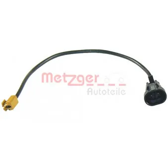 Contact d'avertissement, usure des plaquettes de frein METZGER