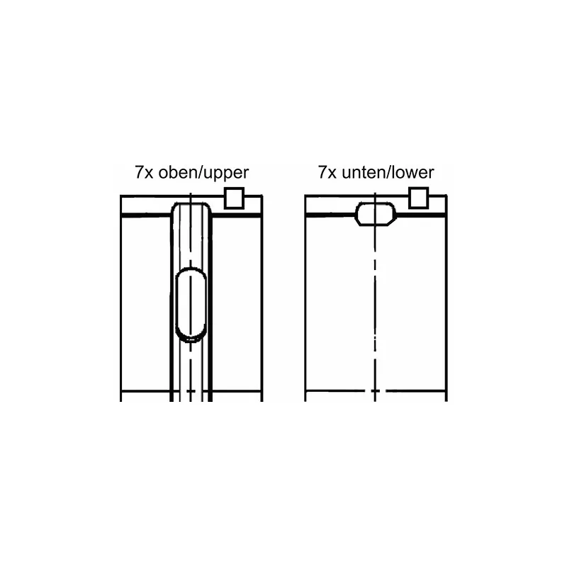 Kit de coussinet de vilebrequin KOLBENSCHMIDT 77955620
