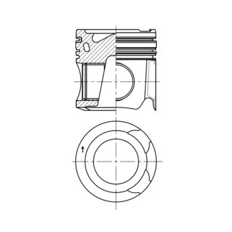 Piston KOLBENSCHMIDT
