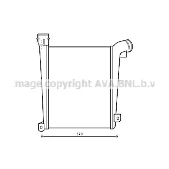 Intercooler, échangeur AVA QUALITY COOLING