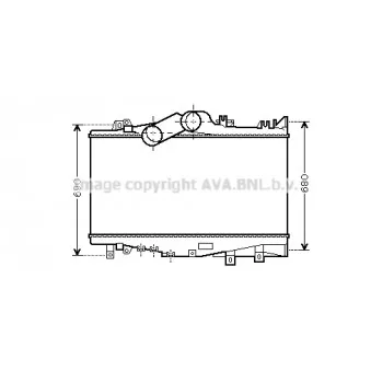 Intercooler, échangeur AVA QUALITY COOLING