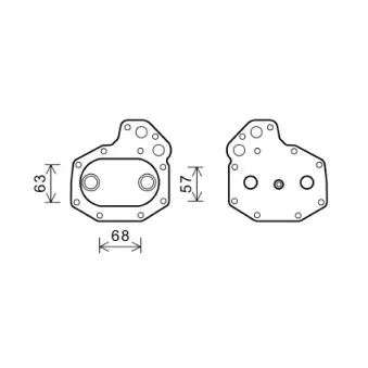 Radiateur d'huile AVA QUALITY COOLING