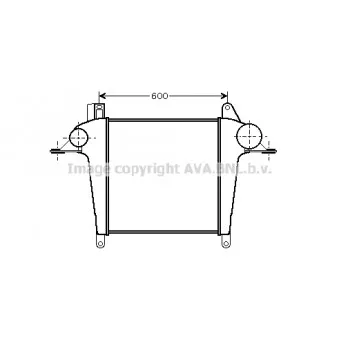 Intercooler, échangeur AVA QUALITY COOLING