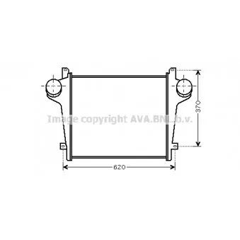 Intercooler, échangeur AVA QUALITY COOLING