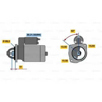 Démarreur BOSCH
