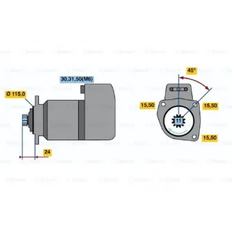 Démarreur BOSCH