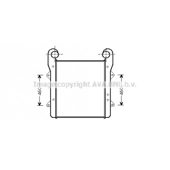 Intercooler, échangeur AVA QUALITY COOLING
