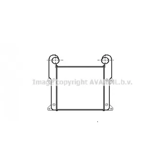 Intercooler, échangeur AVA QUALITY COOLING