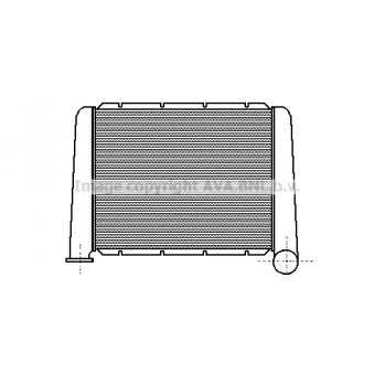 Intercooler, échangeur AVA QUALITY COOLING