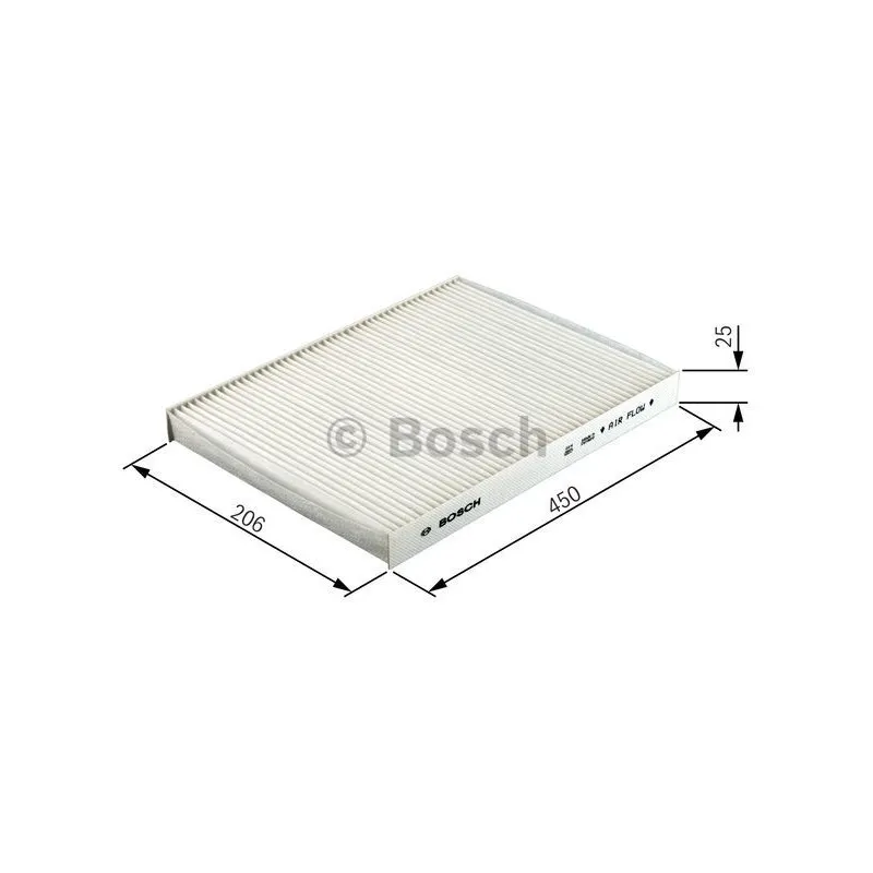 Filtre, air de l'habitacle BOSCH 1 987 431 166