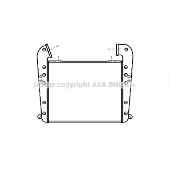 Intercooler, échangeur AVA QUALITY COOLING