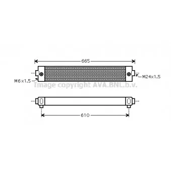 Radiateur d'huile AVA QUALITY COOLING