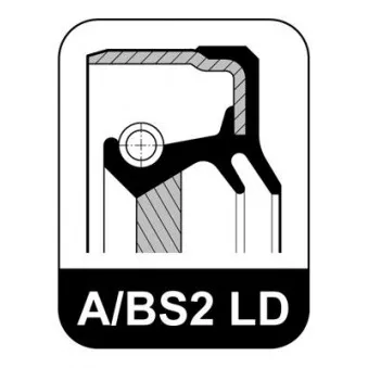 Bague d'étanchéité, boîte de vitesse manuel ELRING 222.830