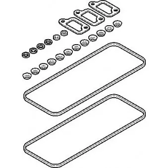 Jeu de joints d'étanchéité, couvercle de culasse ELRING