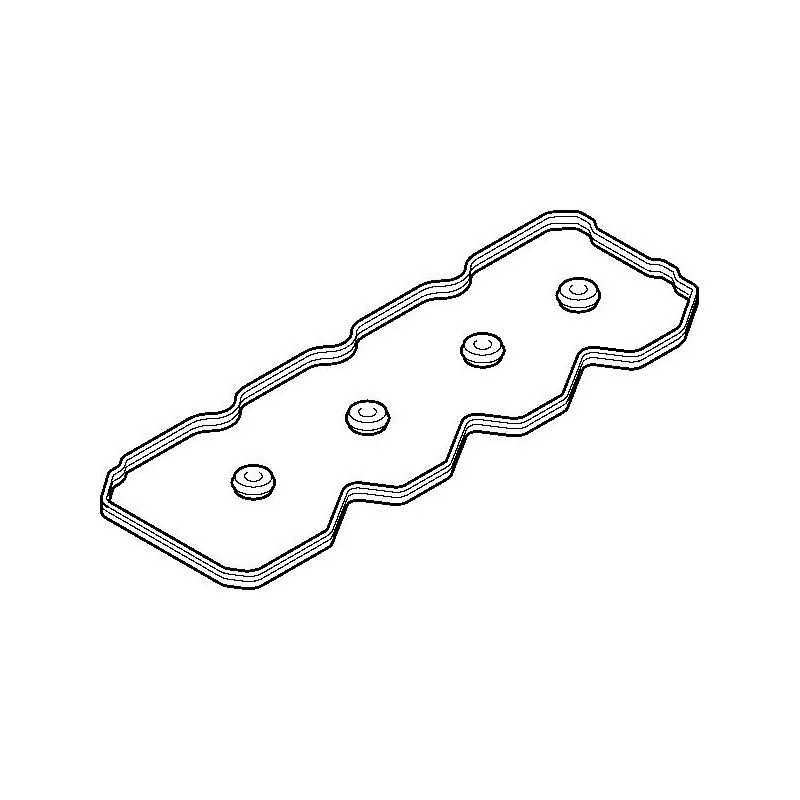 Jeu de joints d'étanchéité, couvercle de culasse ELRING 569.890