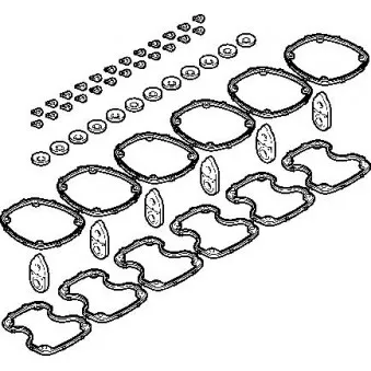 Jeu de joints d'étanchéité, couvercle de culasse ELRING