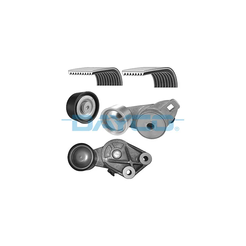 Jeu de courroies trapézoïdales à nervures DAYCO KPV161HD