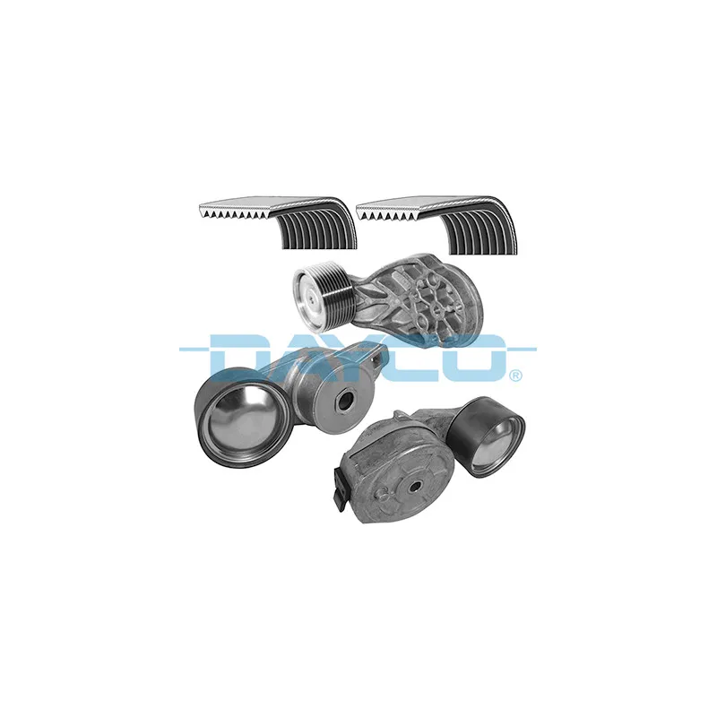 Jeu de courroies trapézoïdales à nervures DAYCO KPV160HD