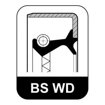 Bague d'étanchéité, différentiel ELRING 006.564