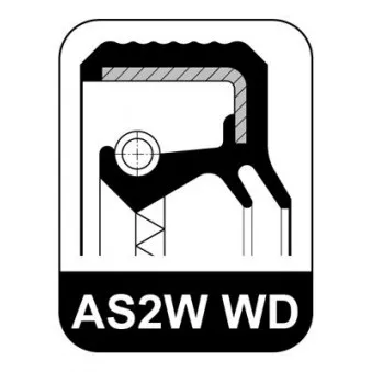 Bague d'étanchéité, moyeu de roue ELRING