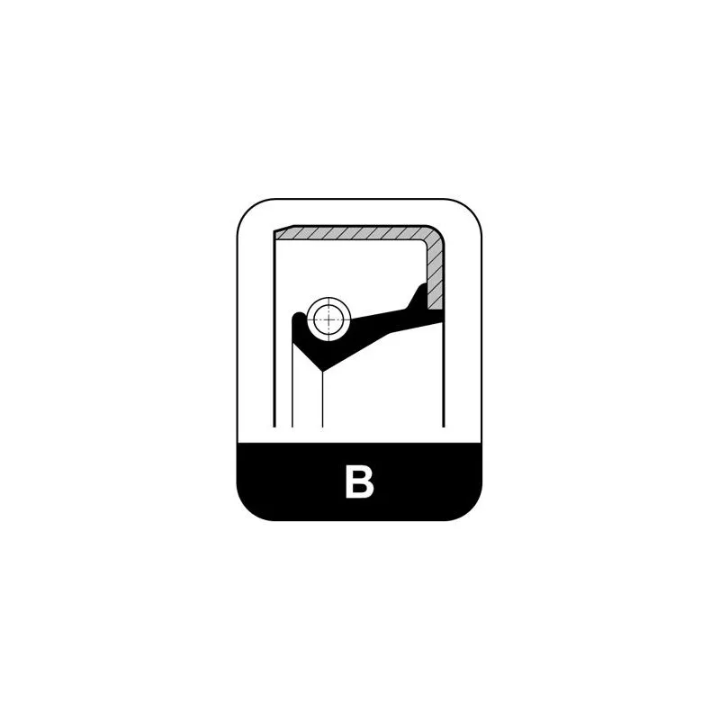 Bague d'étanchéité, moyeu de roue ELRING 041.114