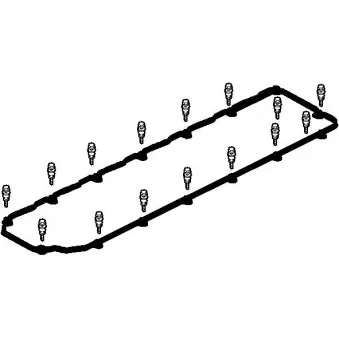 Jeu de joints d'étanchéité, couvercle de culasse ELRING