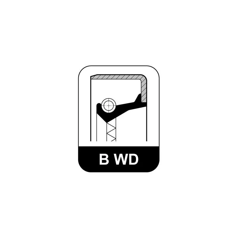 Bague d'étanchéité, moyeu de roue ELRING 522.856