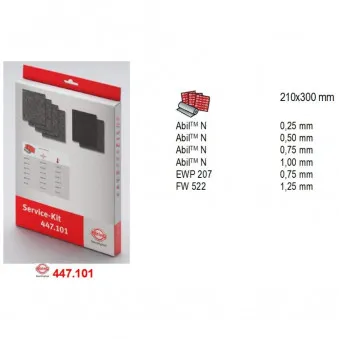 Étanchéification solide ELRING 447.101