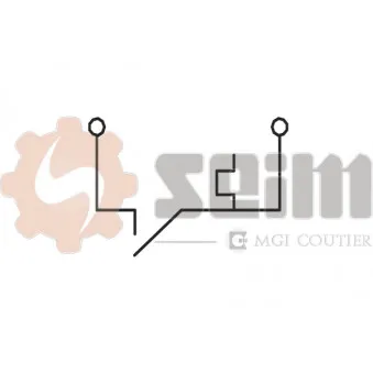 Interrupteur de température, ventilateur de radiateur SEIM TH189