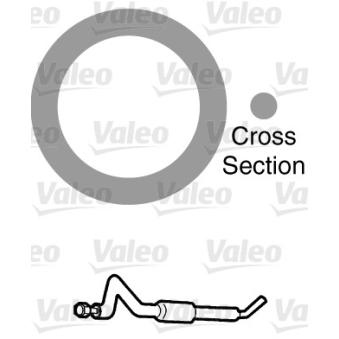 Joint d'étanchéification, conduite de réfrigérant VALEO 509170