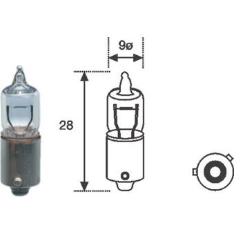 Ampoule, feu arrière MAGNETI MARELLI 002701100000