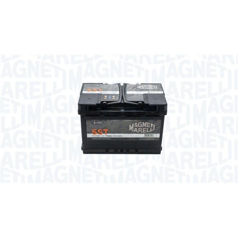 Batterie de démarrage Start & Stop 70ah MAGNETI MARELLI 069070720008 - Visuel 2