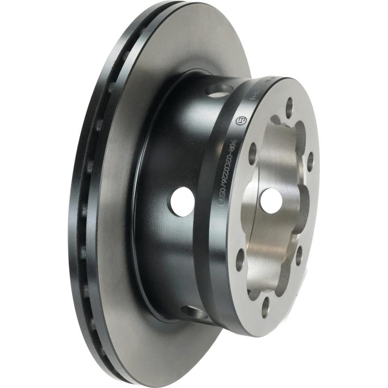 Jeu de 2 disques de frein arrière TRW DF4089S - Visuel 2