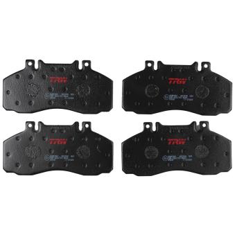 Jeu de 4 plaquettes de frein avant TRW GDB5050