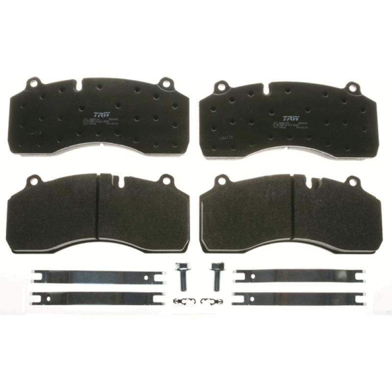 Jeu de 4 plaquettes de frein avant TRW GDB5100 - Visuel 1