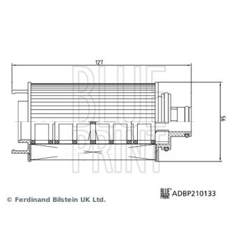 Filtre à huile BLUE PRINT ADBP210133
