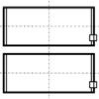Coussinet de bielle KOLBENSCHMIDT 79331620