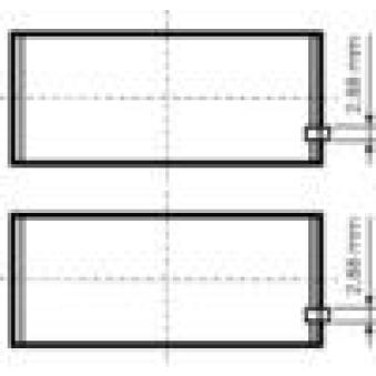 Coussinet de bielle KOLBENSCHMIDT 79328610